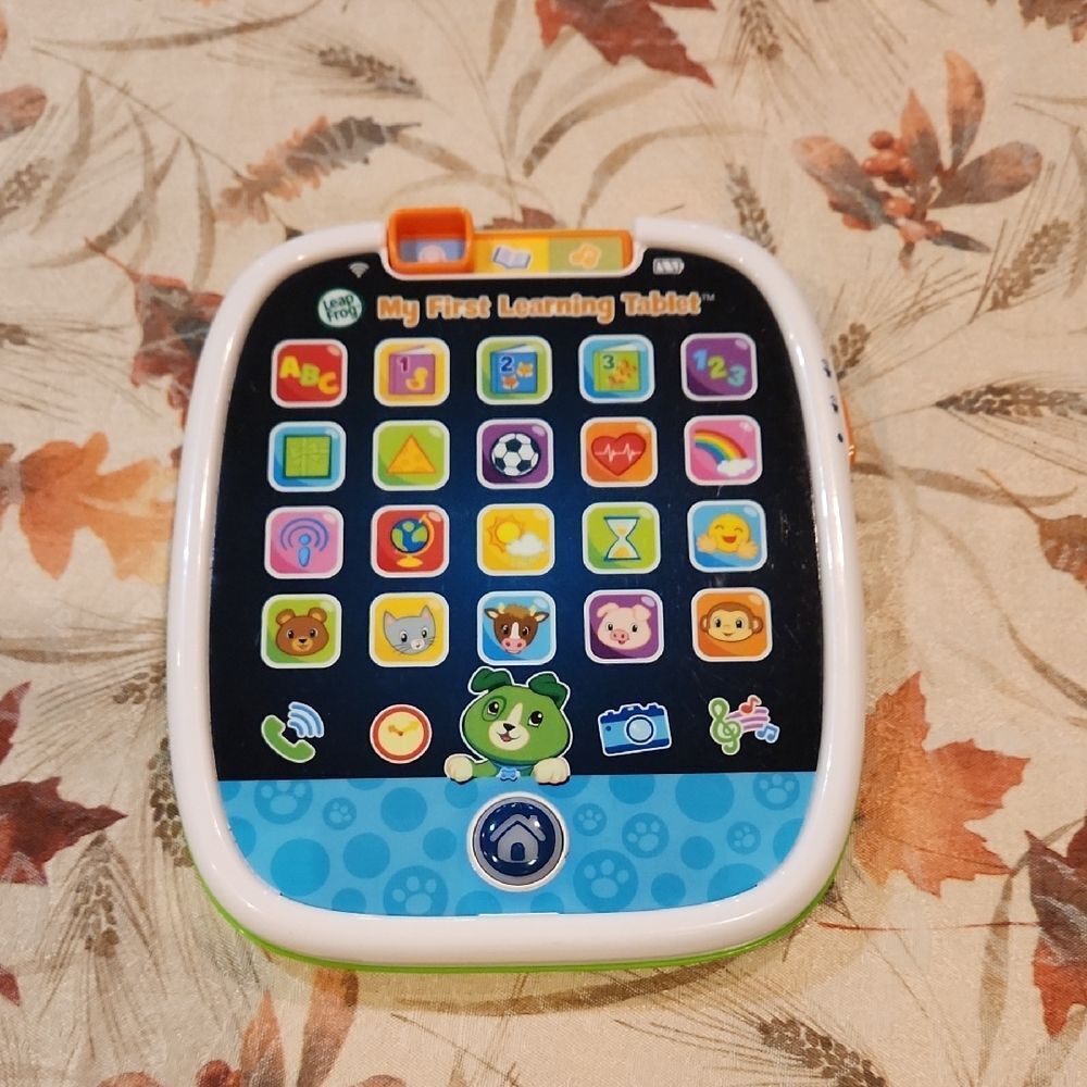 Leapfrog Kids Learning Tablet Interactive Buttons ABC Numbers Music Preschool